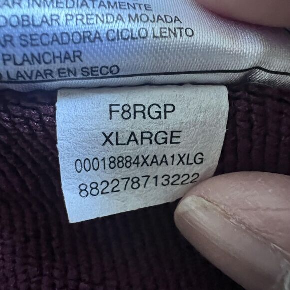 Arizona State Sun Devils Jacket Mens XL Maroon NCAA College Nike Full Zip Track - Picture 10 of 15